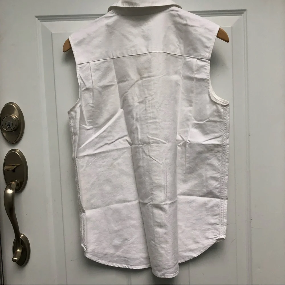 Levi’s Made and Crafted sleeveless button down - Picture 6 of 6